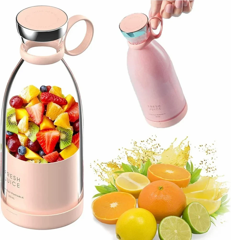 Mini Portable Juicer – Freshness in Every Sip! 🍓🥭🥝